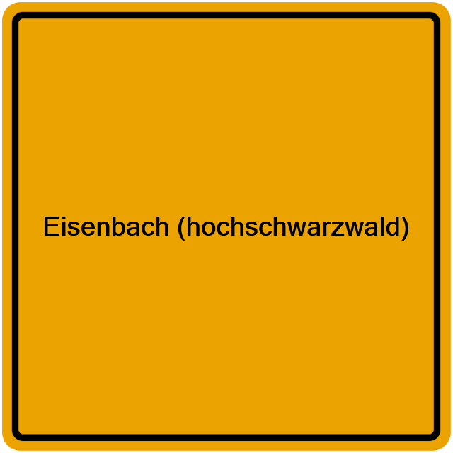 Einwohnermeldeamt24 Eisenbach (hochschwarzwald)